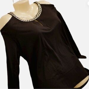 Michael Kors Black Chain Top